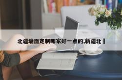 北疆墙面定制哪家好一点的,新疆北彊